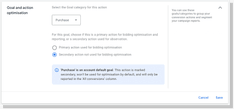Google Ads Secondary Conversions