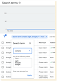 search terms example