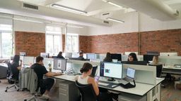 office seating and working