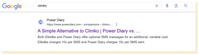 powerdiary example